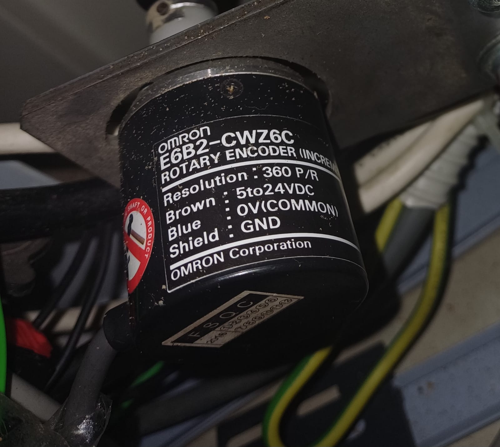 OMRON ENCODER E6B2-CWZ6C 1000P/R 2M